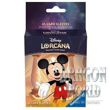 Standard Sleeves - Disney Lorcana - Mickey Mouse (65ct)